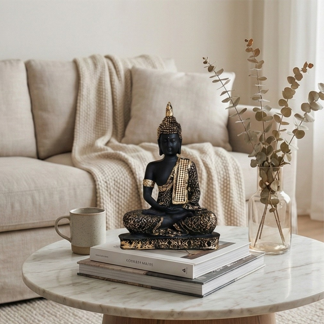 Noir Buddha Sculpture