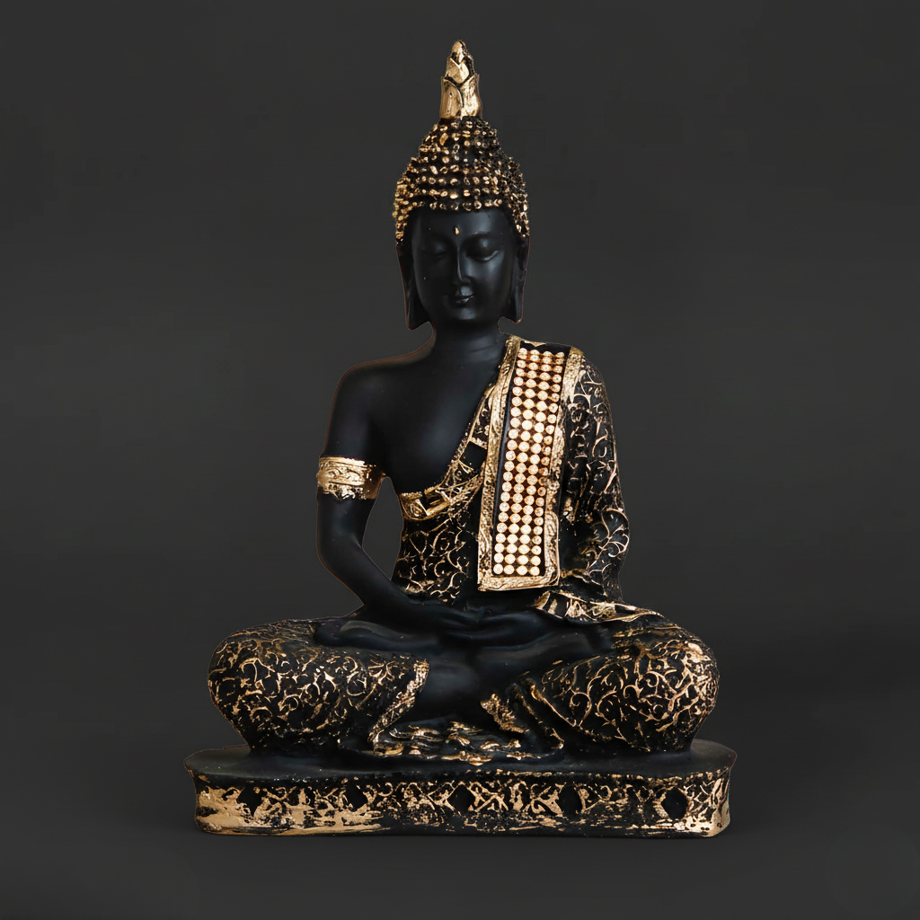 Noir Buddha Sculpture