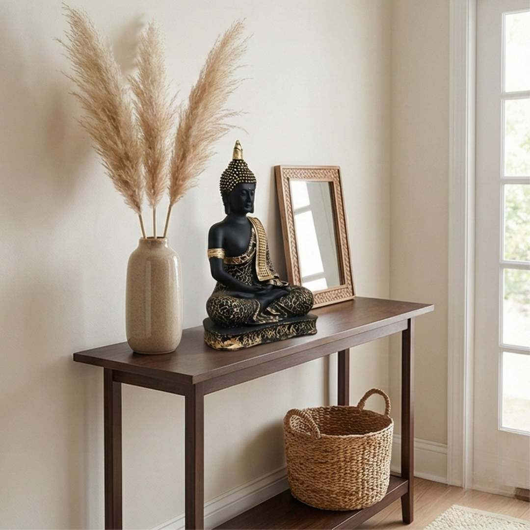 Noir Buddha Sculpture