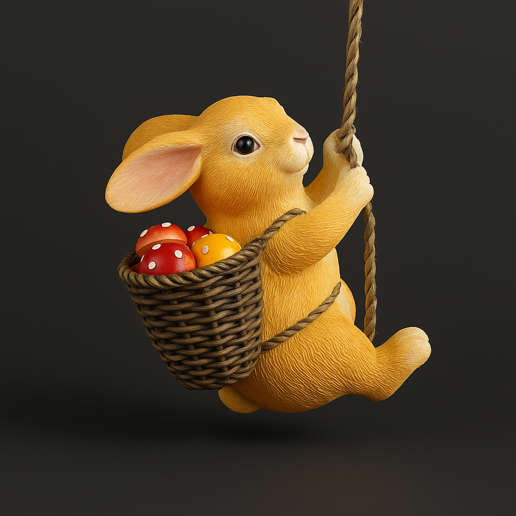 Meadow Rabbit Figurine