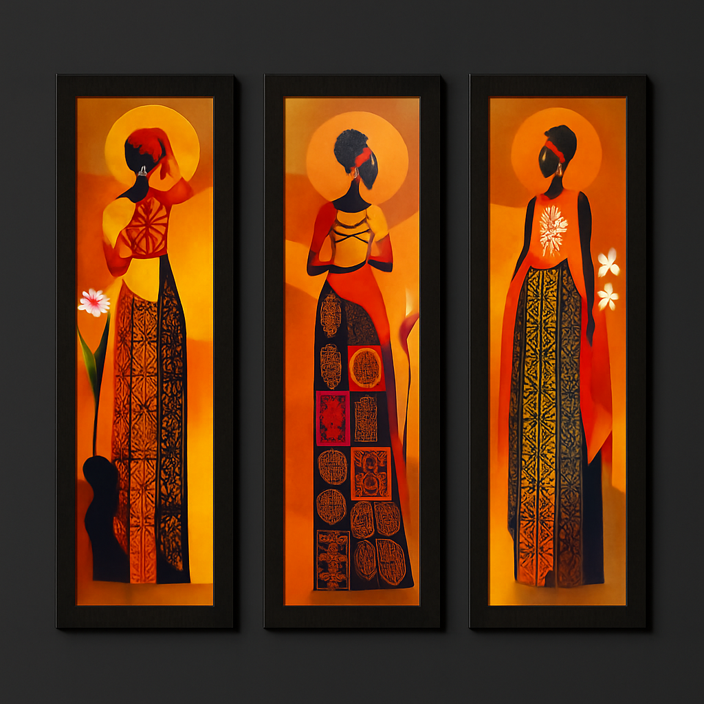 Folkline Wall Canvas